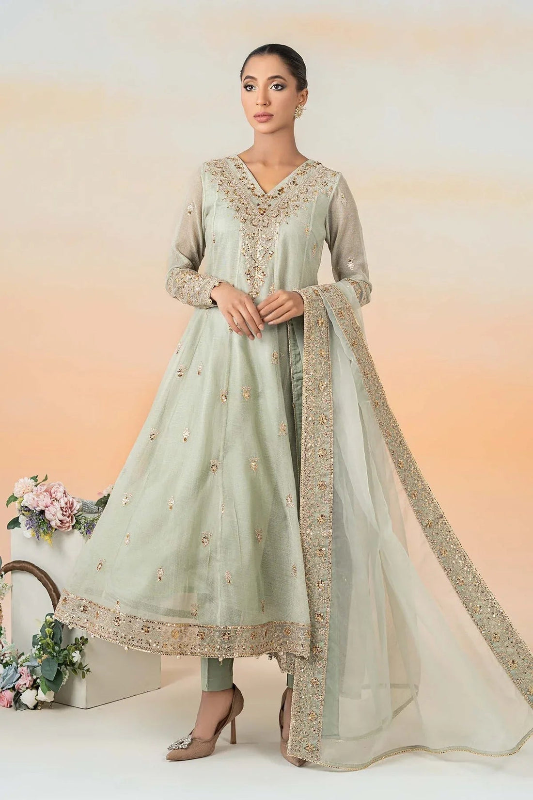 Maria B | Formal Wears | DW-EF25-88 - Aqsa Fabrics