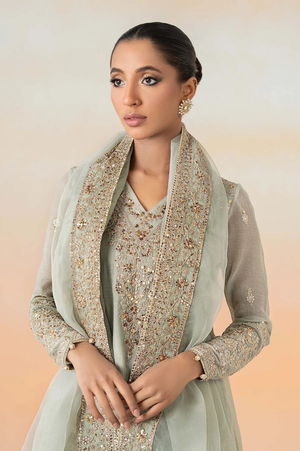 Maria B | Formal Wears | DW-EF25-88 - Aqsa Fabrics