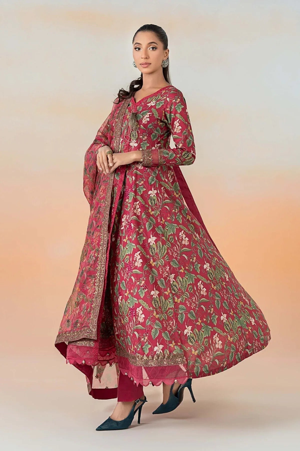 Maria B | Formal Wears | DW-EF25-90 - Aqsa Fabrics