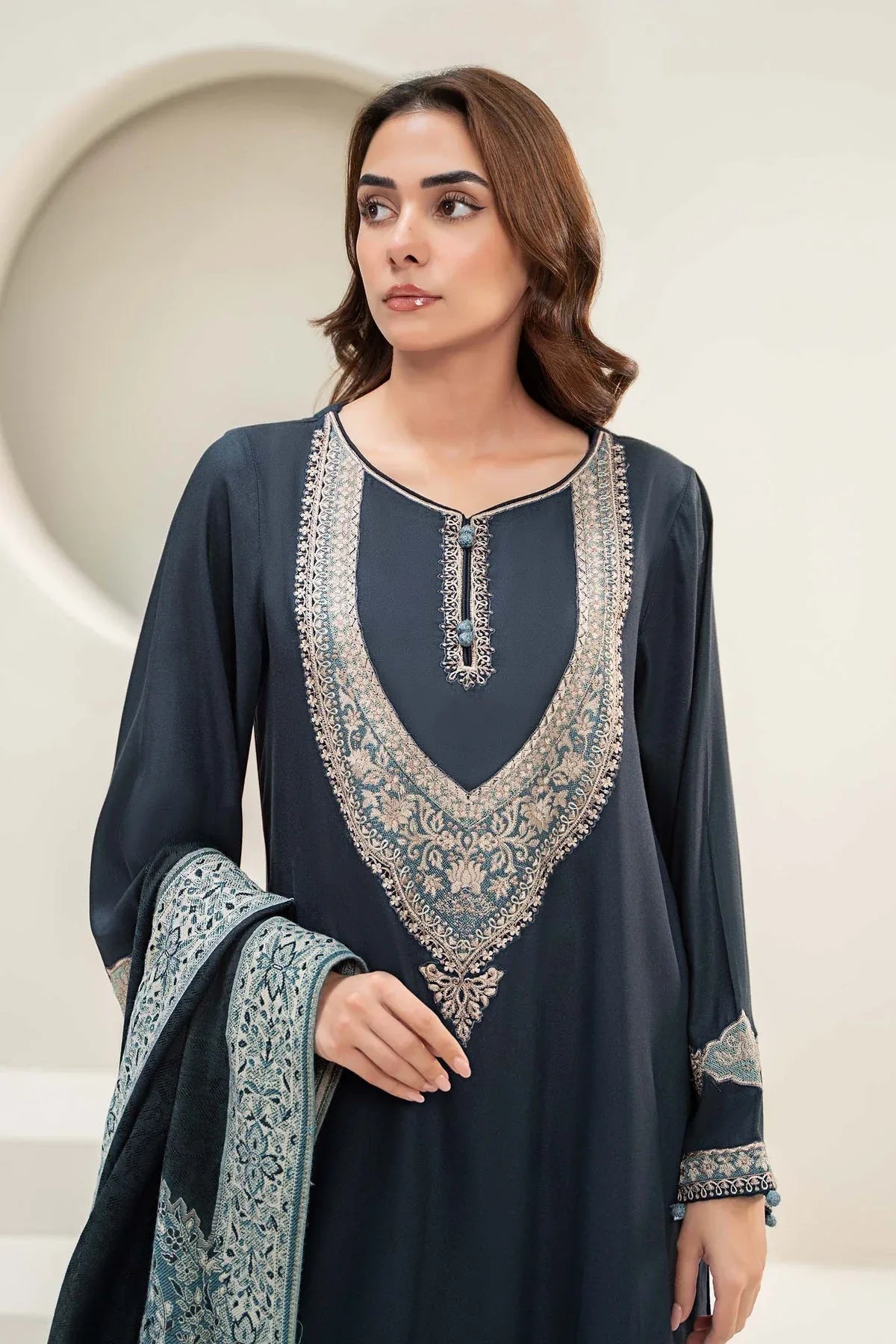Maria B | Formal Wears | DW-W24-102 - Aqsa Fabrics
