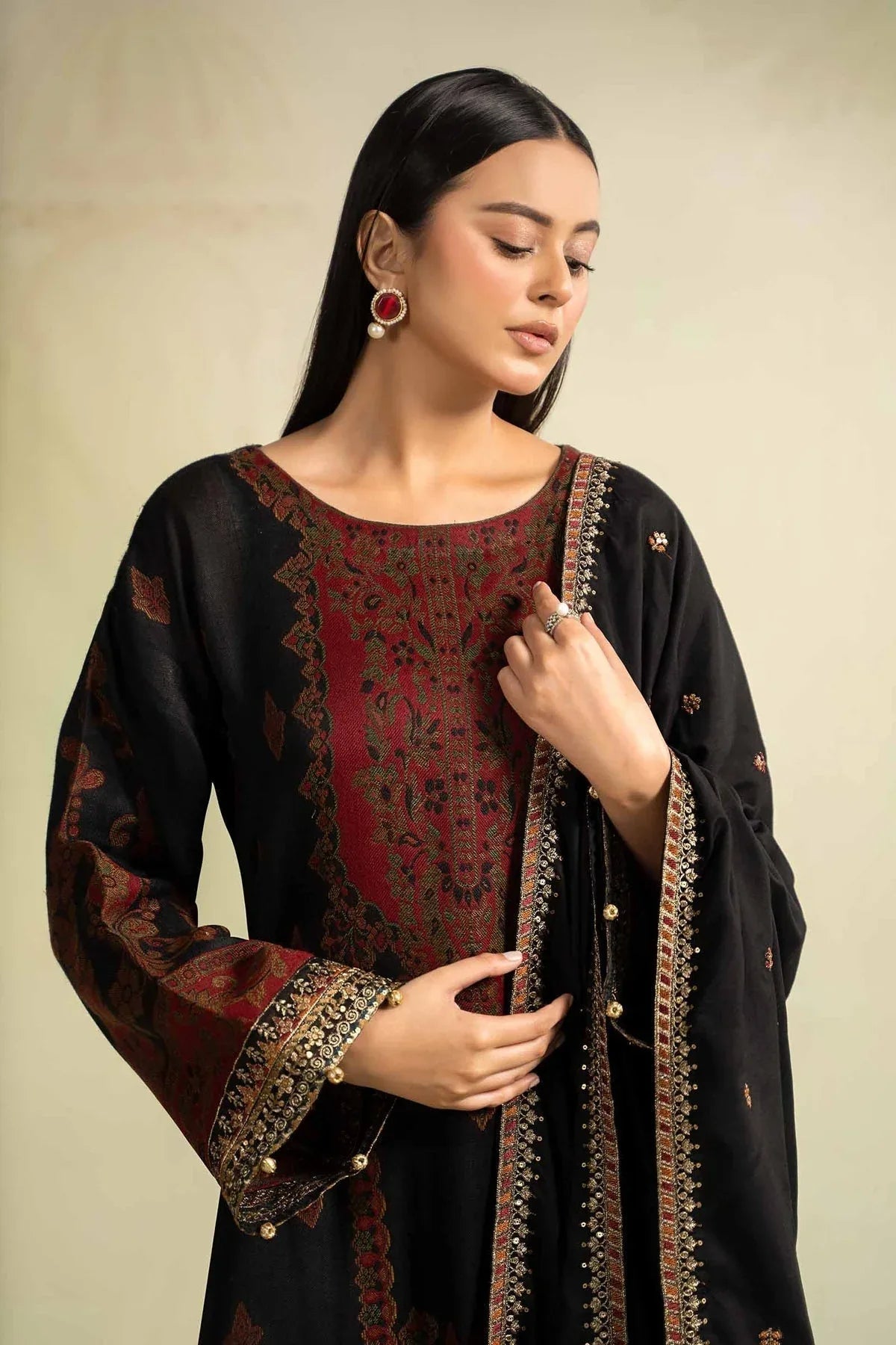 Maria B | Formal Wears | DW-W24-107 - Aqsa Fabrics