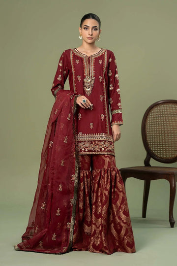 Maria B | Formal Wears | DW-W24-25 - Aqsa Fabrics