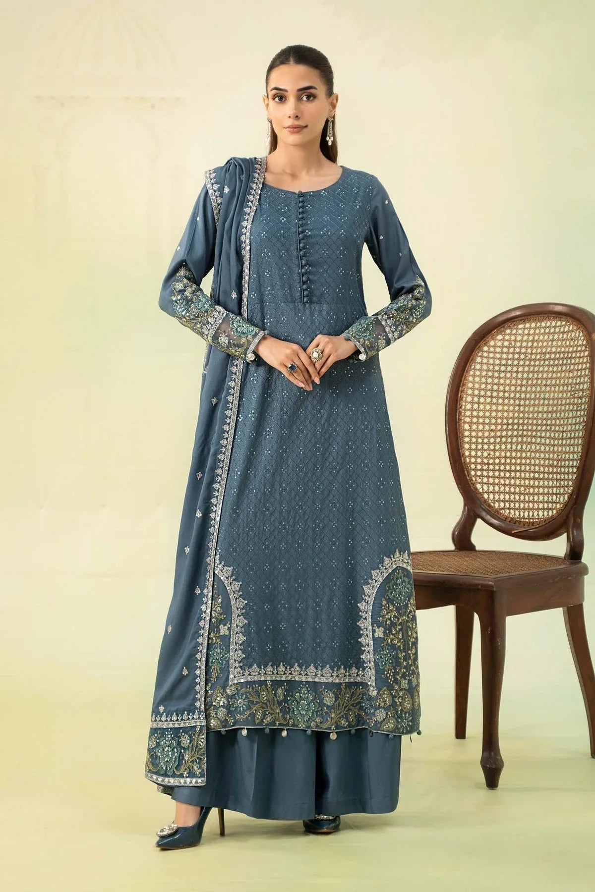 Maria B | Formal Wears | DW-W24-45 - Aqsa Fabrics