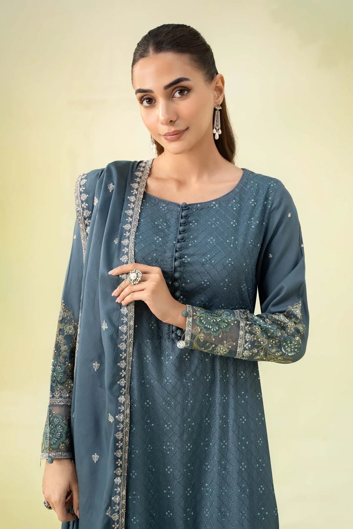 Maria B | Formal Wears | DW-W24-45 - Aqsa Fabrics