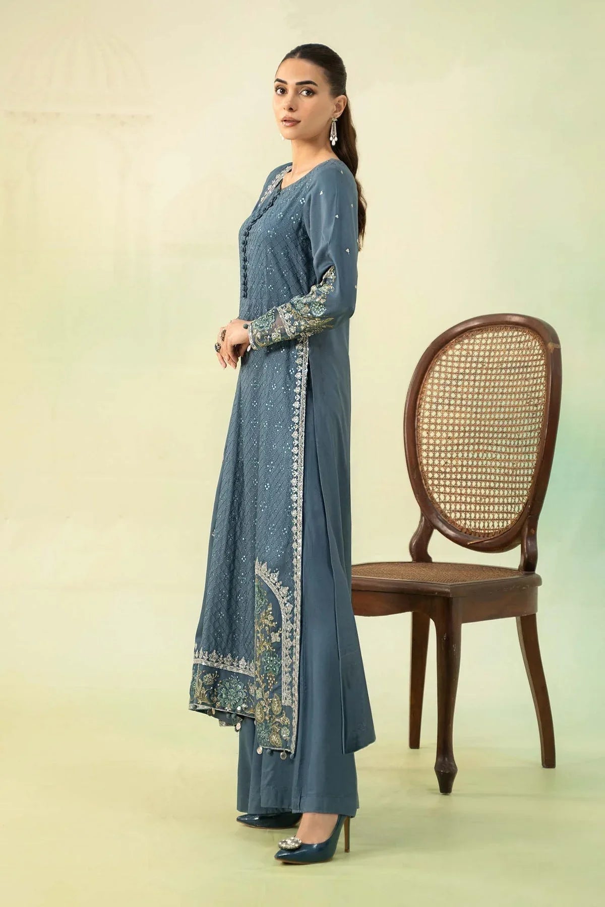 Maria B | Formal Wears | DW-W24-45 - Aqsa Fabrics