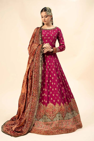 Maria B | Formal Wears | Raw Silk Suit | SF-W24-26-C - Aqsa Fabrics
