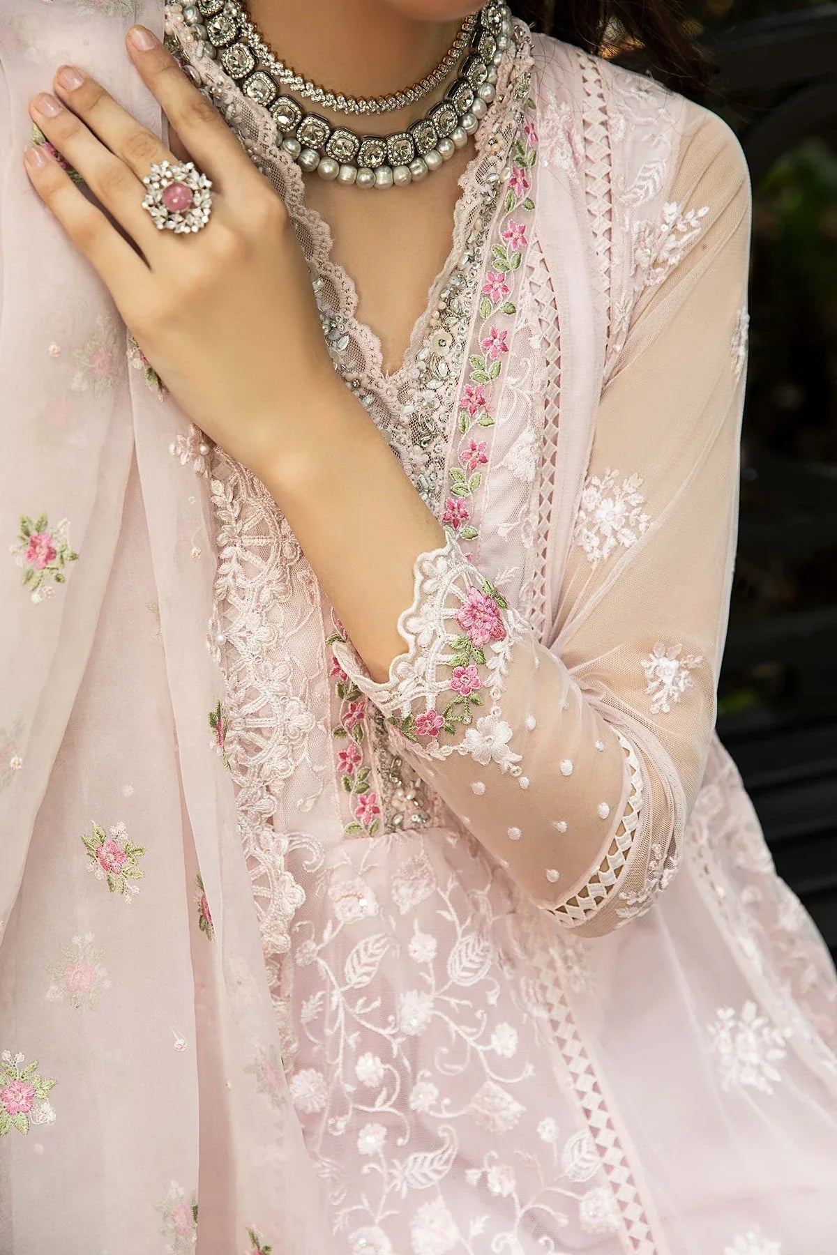 Maria B | Formal Wears |  SF-EA23-23R1 - Aqsa Fabrics