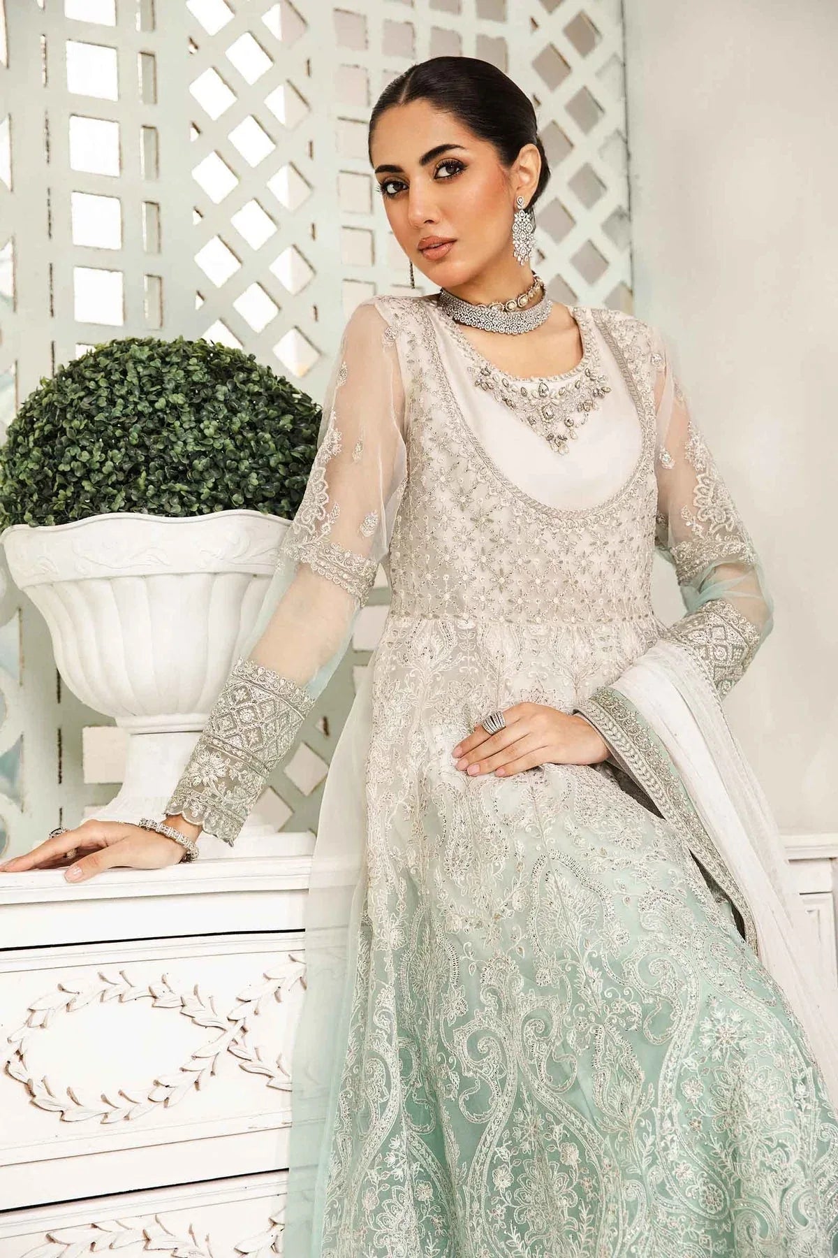 Maria B | Formal Wears | SF-EA24-18 - Aqsa Fabrics