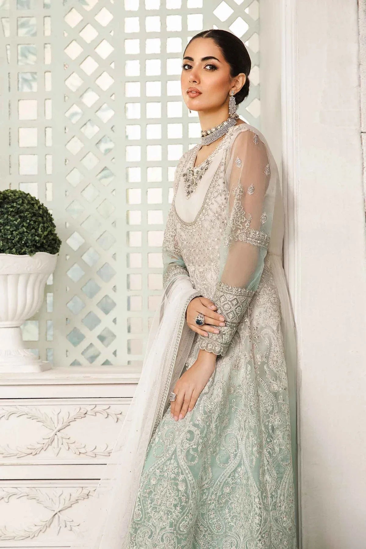 Maria B | Formal Wears | SF-EA24-18 - Aqsa Fabrics