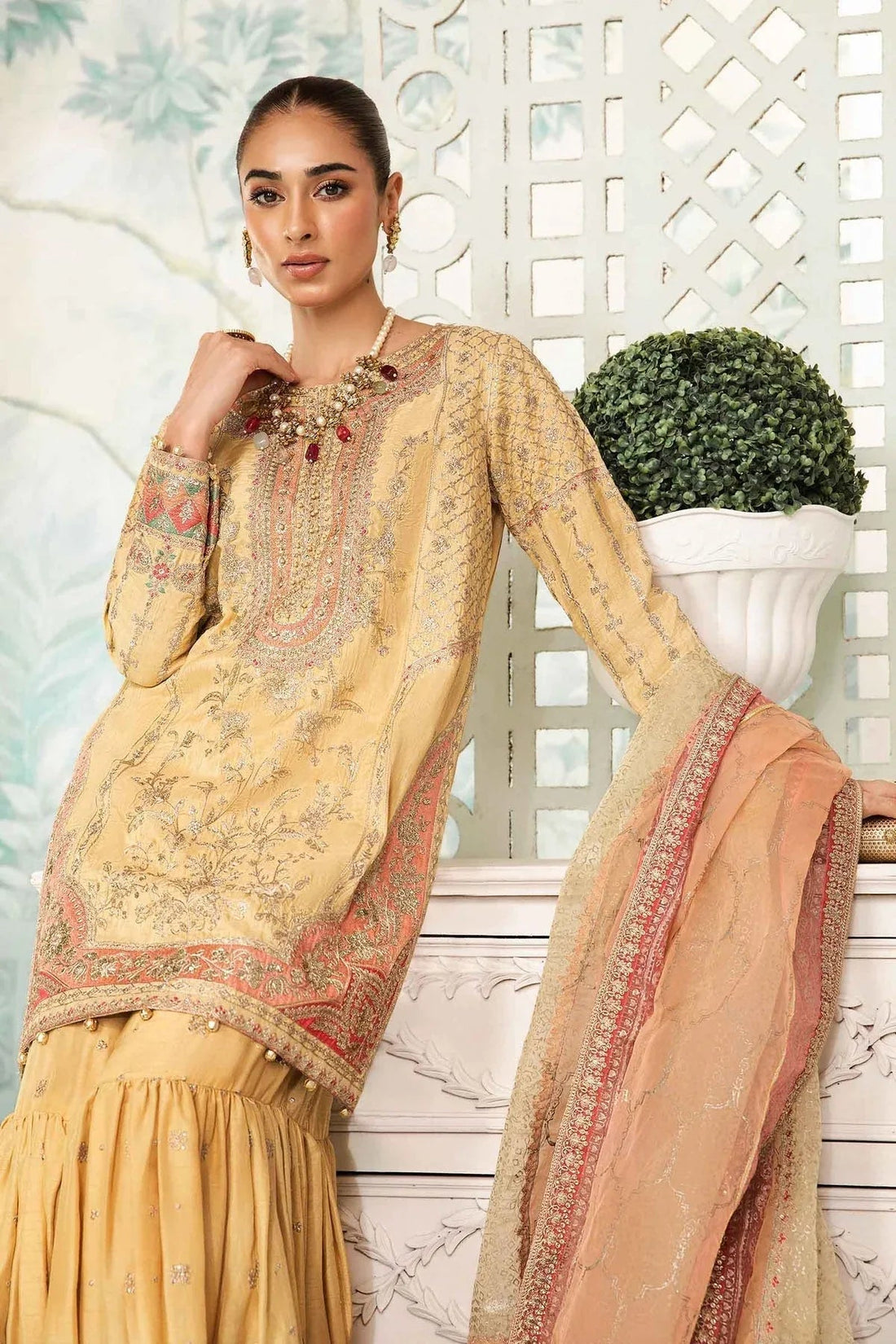Maria B | Formal Wears | SF-EA24-19 - Aqsa Fabrics