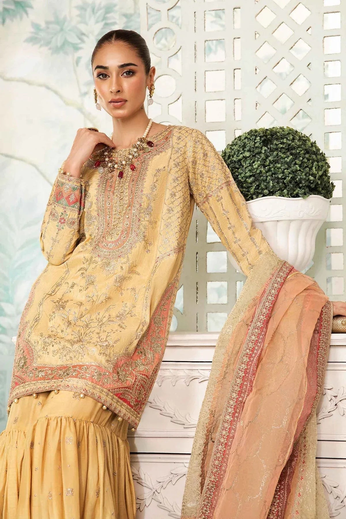 Maria B | Formal Wears | SF-EA24-19 - Aqsa Fabrics