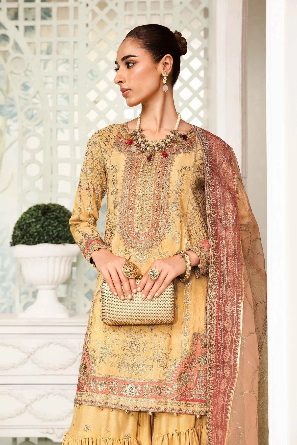 Maria B | Formal Wears | SF-EA24-19 - Aqsa Fabrics