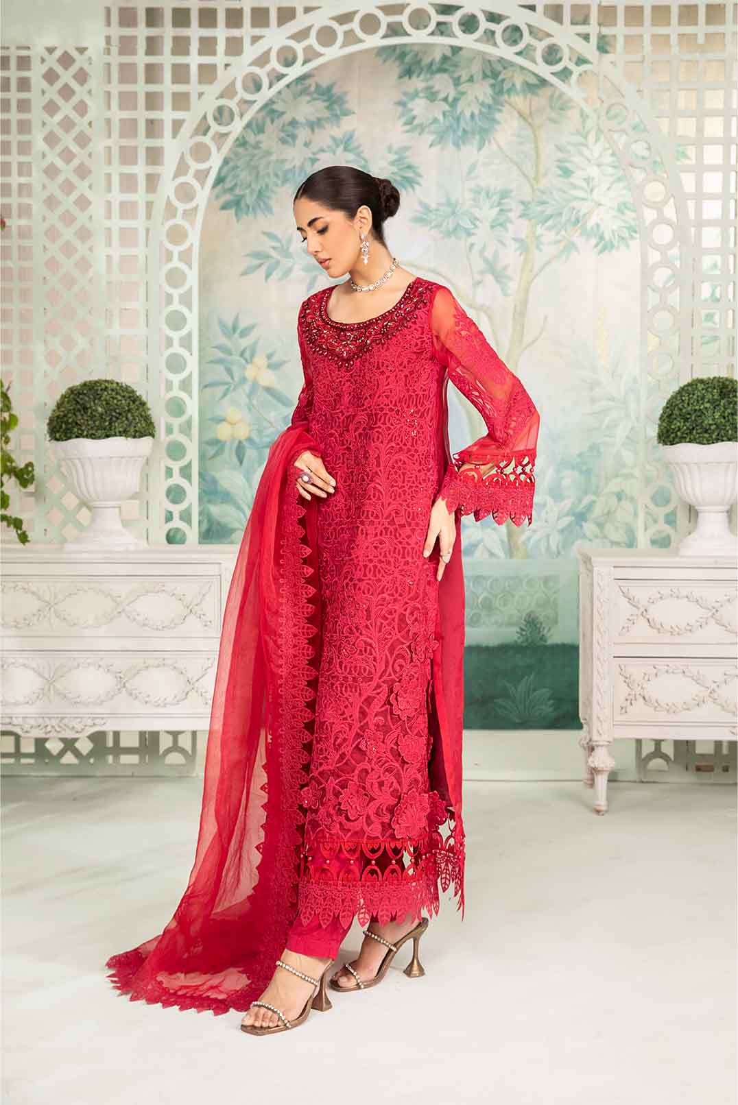 Maria B | Formal Wears | SF-EA24-34 - Aqsa Fabrics