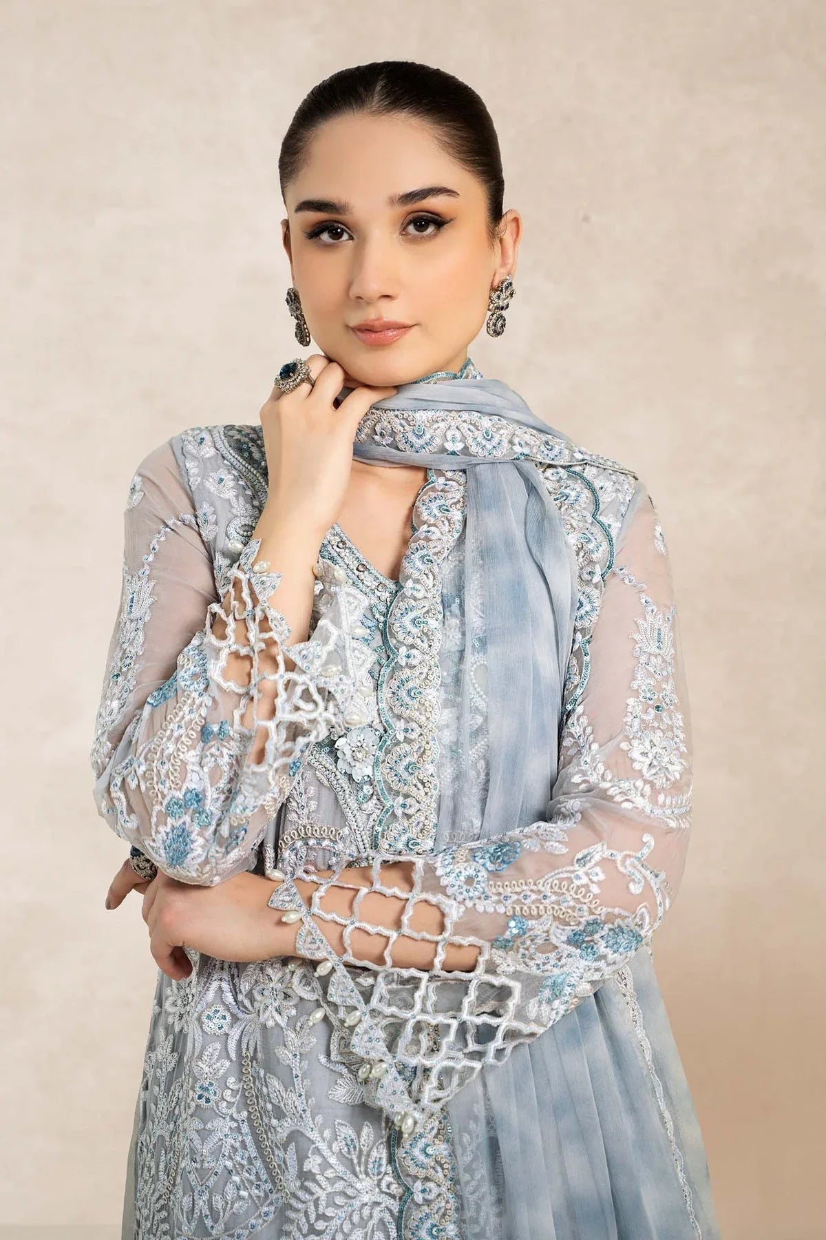 Maria B | Formal Wears | SF-EA24-40 - Aqsa Fabrics