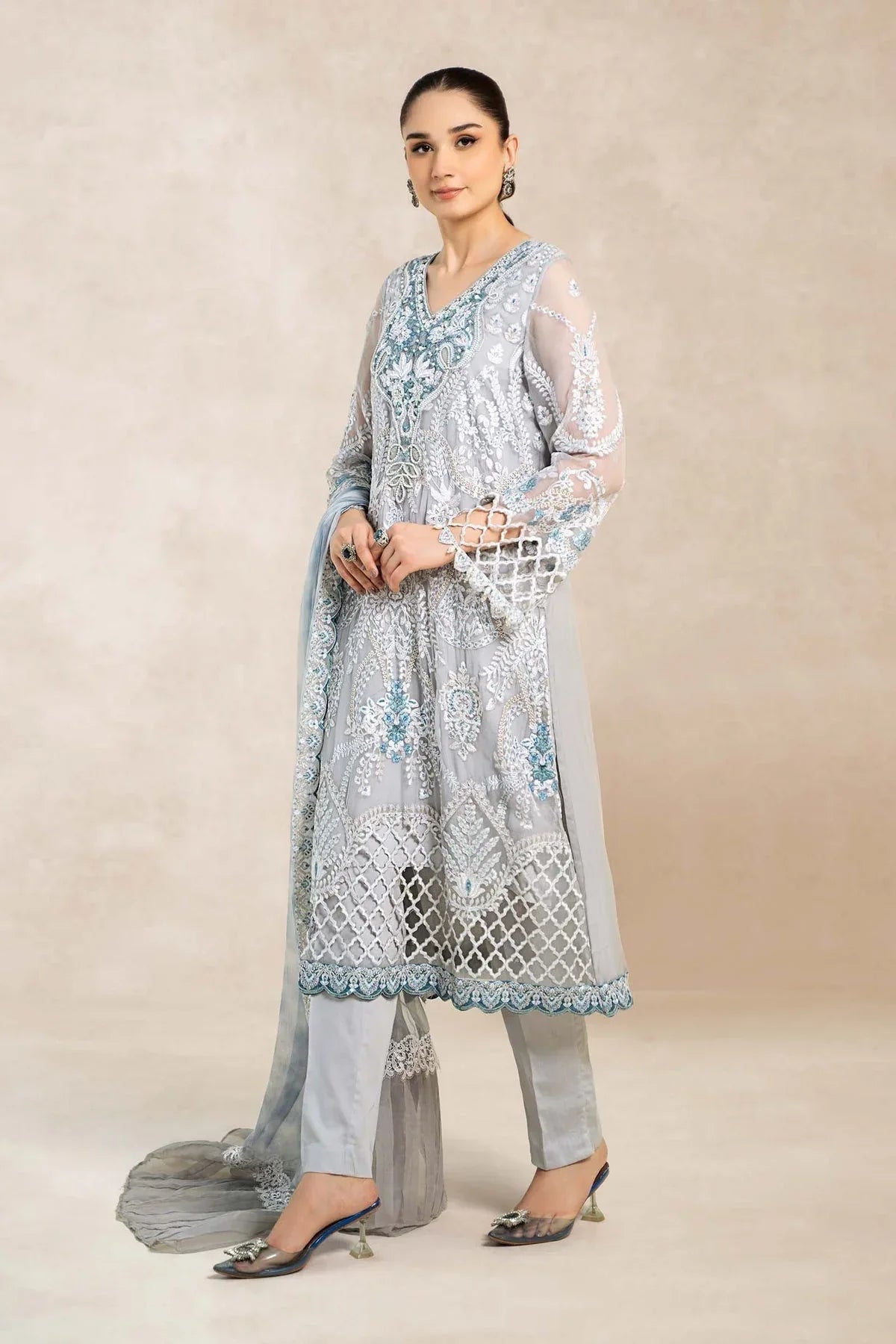 Maria B | Formal Wears | SF-EA24-40 - Aqsa Fabrics