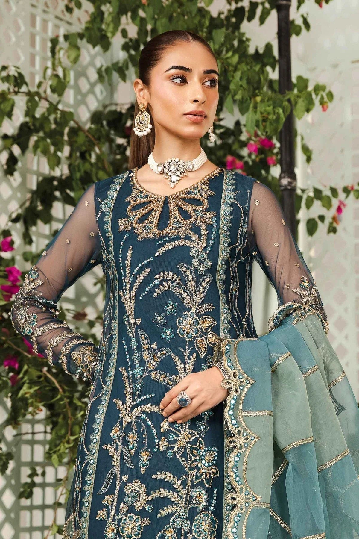 Maria B | Formal Wears | SF-EA24-43 - Aqsa Fabrics