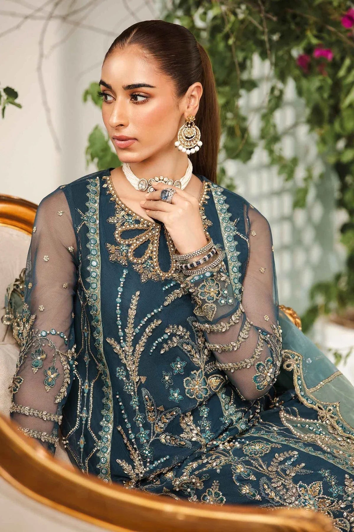 Maria B | Formal Wears | SF-EA24-43 - Aqsa Fabrics
