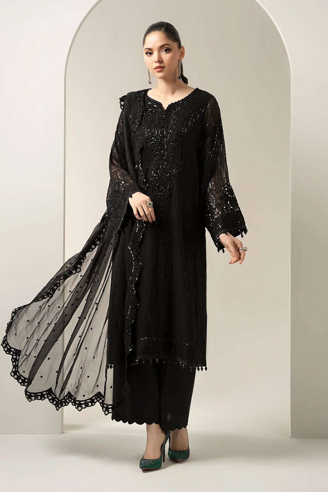 Maria B | Formal Wears | SF-EA25-03 - Aqsa Fabrics