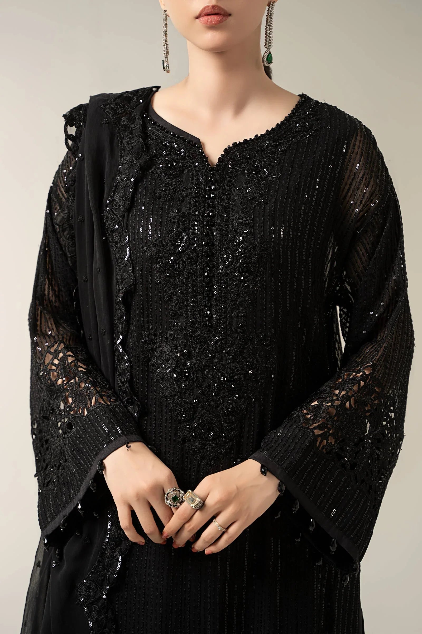 Maria B | Formal Wears | SF-EA25-03 - Aqsa Fabrics