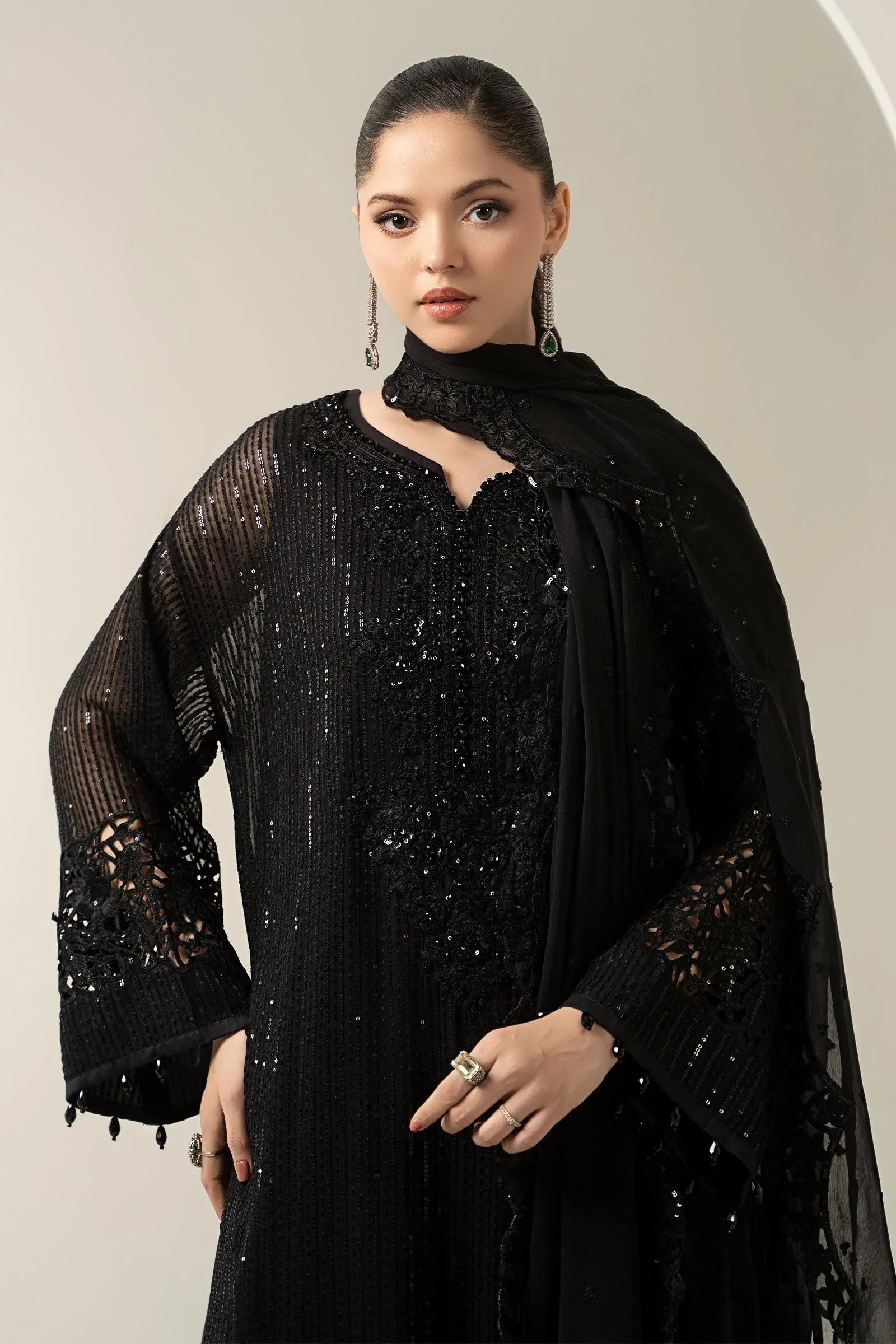 Maria B | Formal Wears | SF-EA25-03 - Aqsa Fabrics