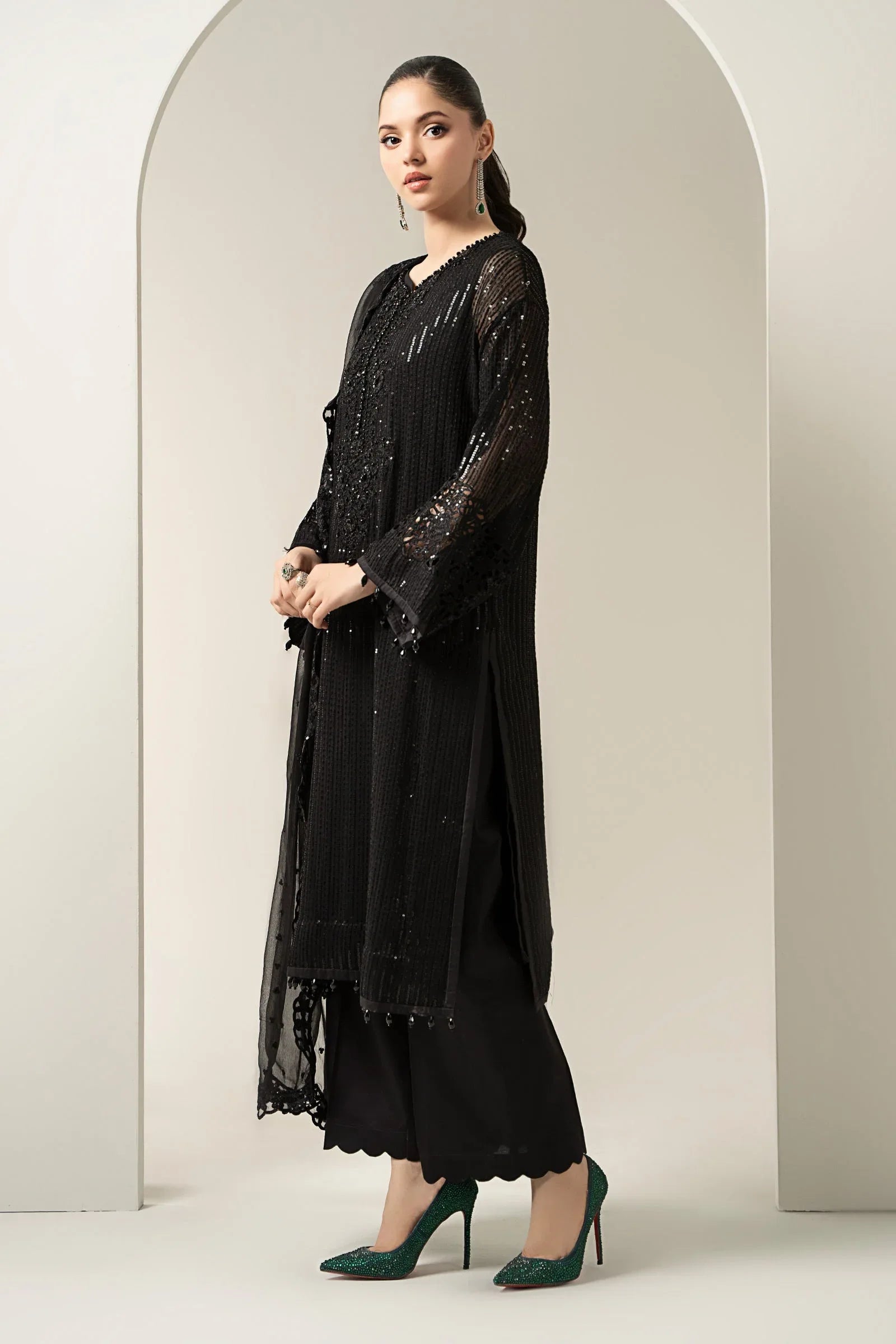 Maria B | Formal Wears | SF-EA25-03 - Aqsa Fabrics