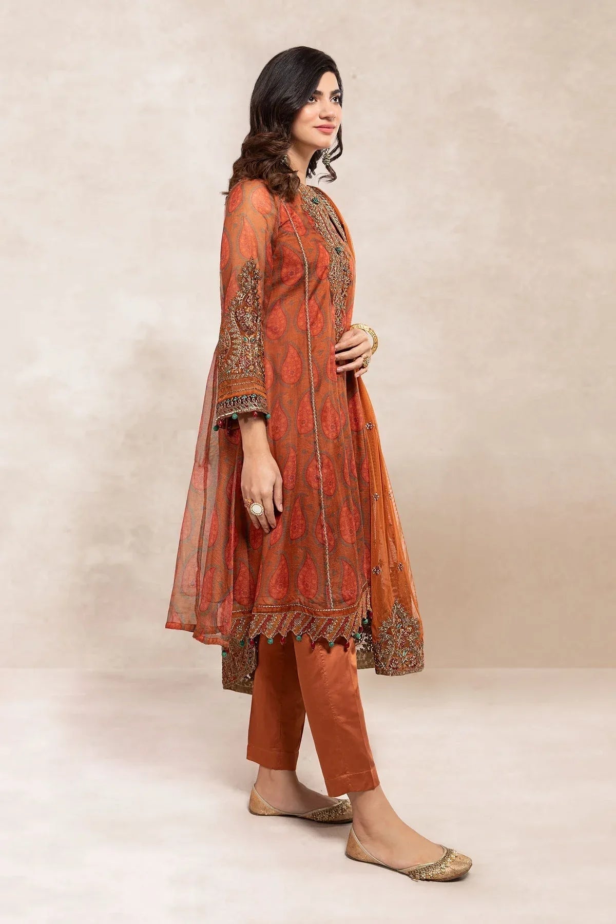 Maria B | Formal Wears | SF-EF22-31R1 - Aqsa Fabrics