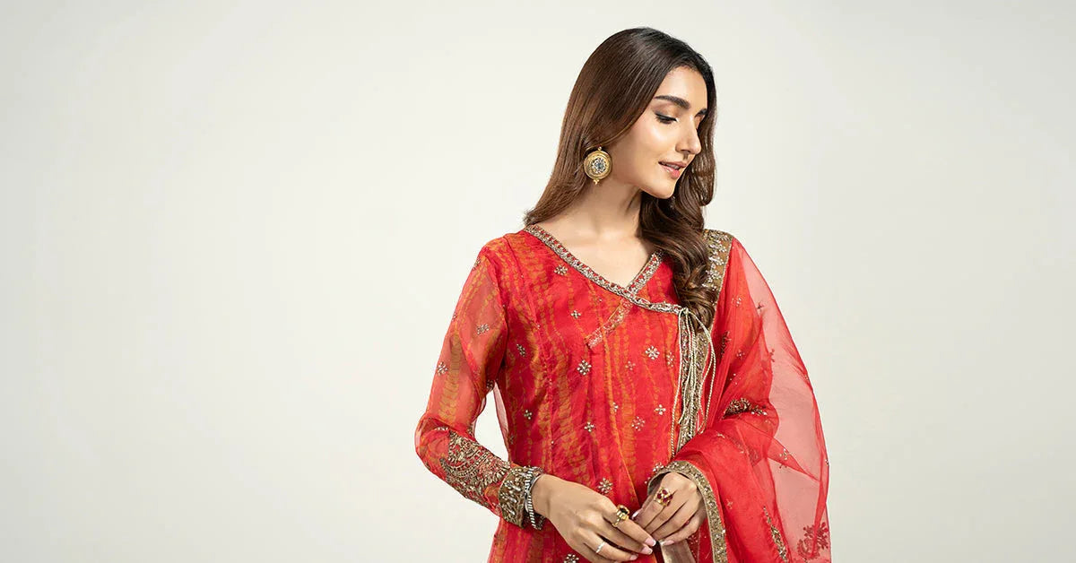 Maria B | Formal Wears | SF-EF22-43R1 - Aqsa Fabrics