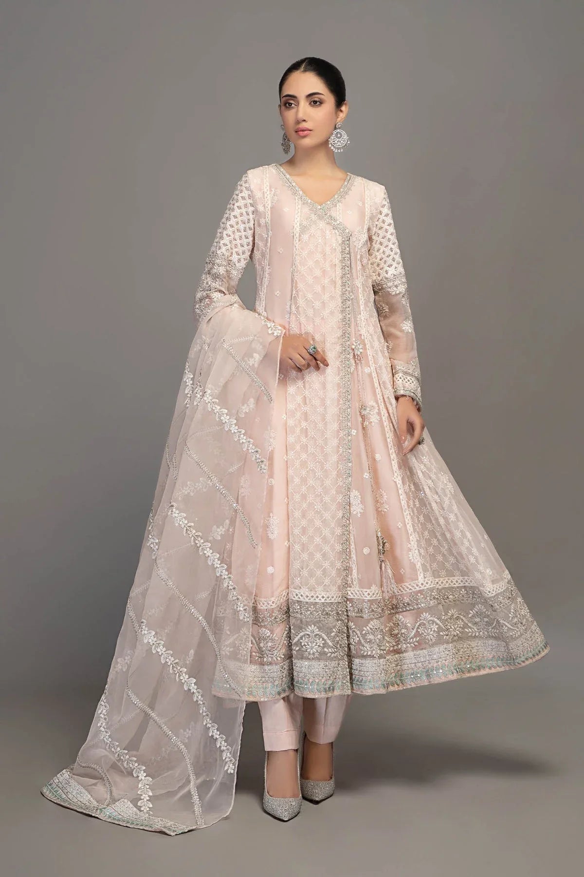 Maria B | Formal Wears | SF-EF23-02R1 - Aqsa Fabrics