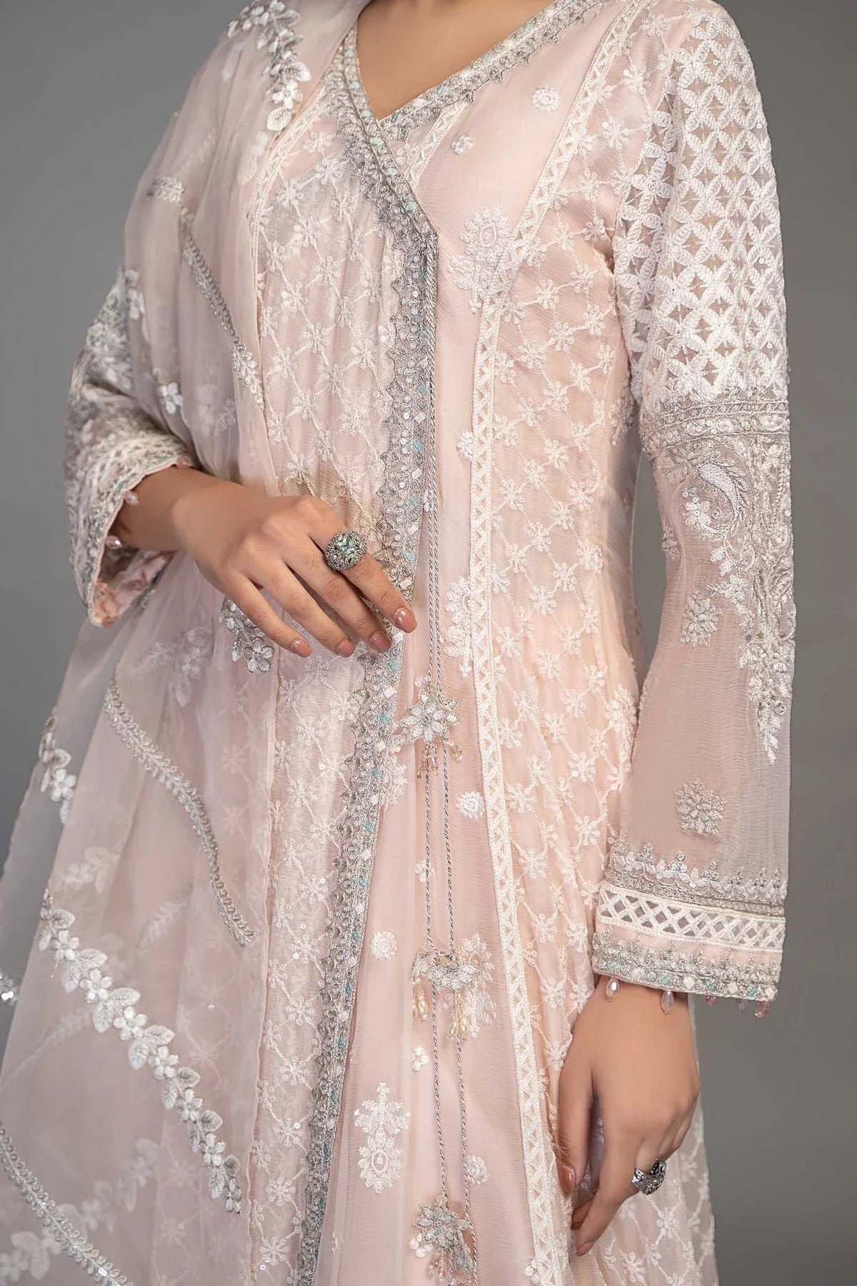 Maria B | Formal Wears | SF-EF23-02R1 - Aqsa Fabrics