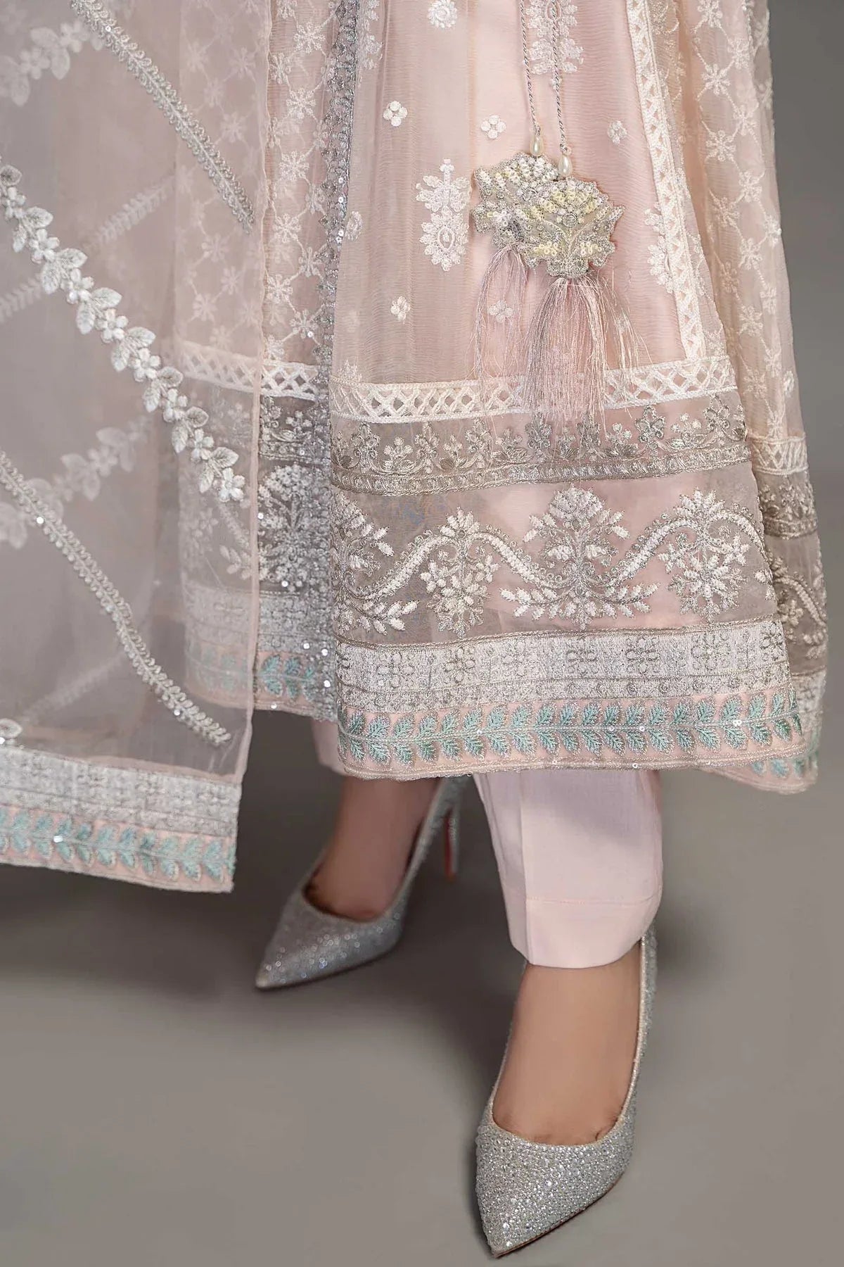 Maria B | Formal Wears | SF-EF23-02R1 - Aqsa Fabrics