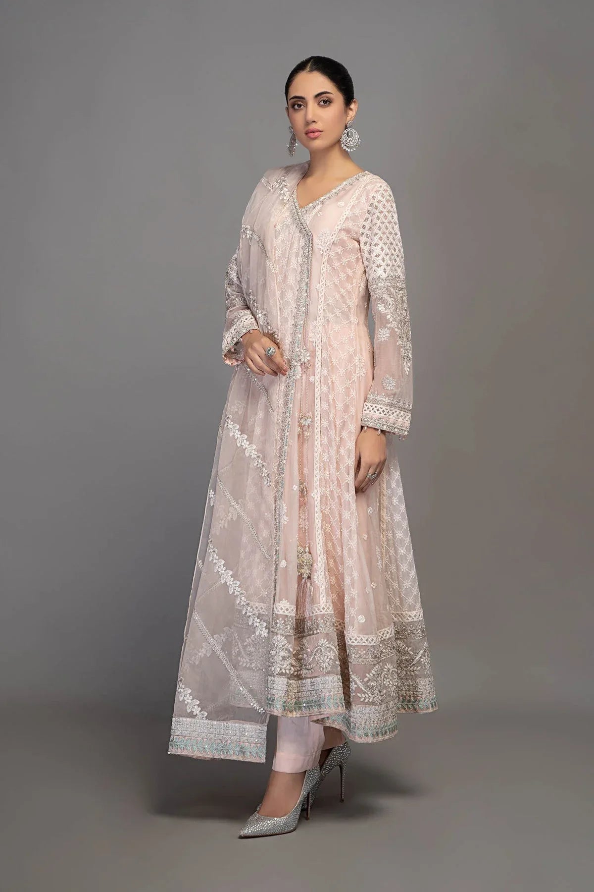 Maria B | Formal Wears | SF-EF23-02R1 - Aqsa Fabrics