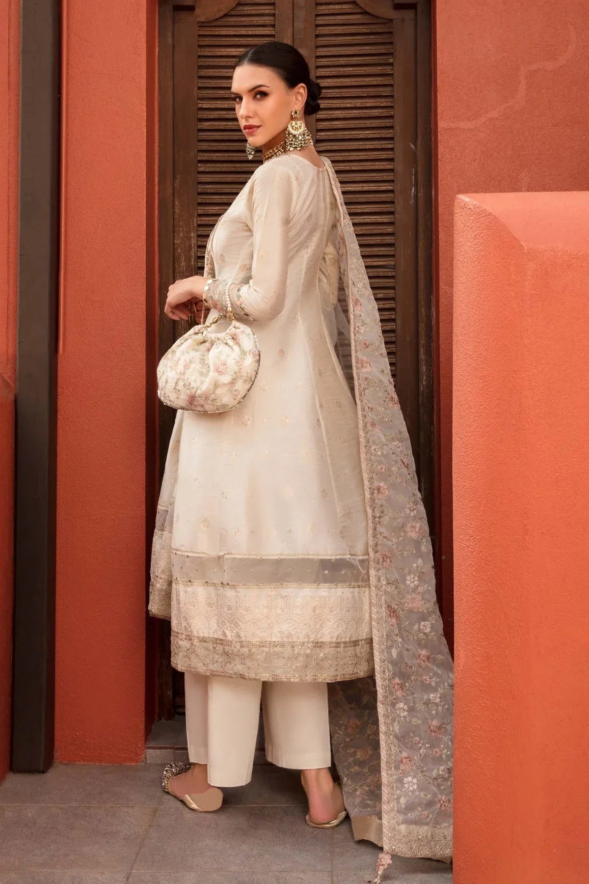 Maria B | Formal Wears | SF-EF23-07R1 - Aqsa Fabrics