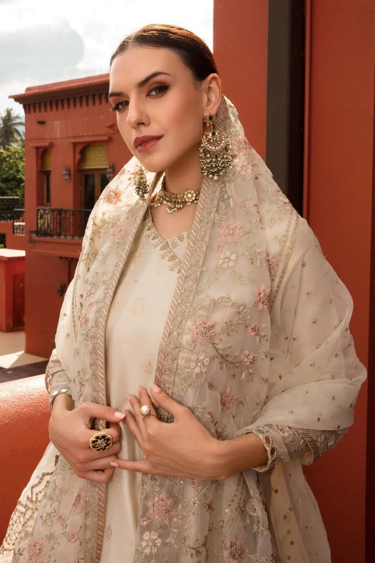 Maria B | Formal Wears | SF-EF23-07R1 - Aqsa Fabrics