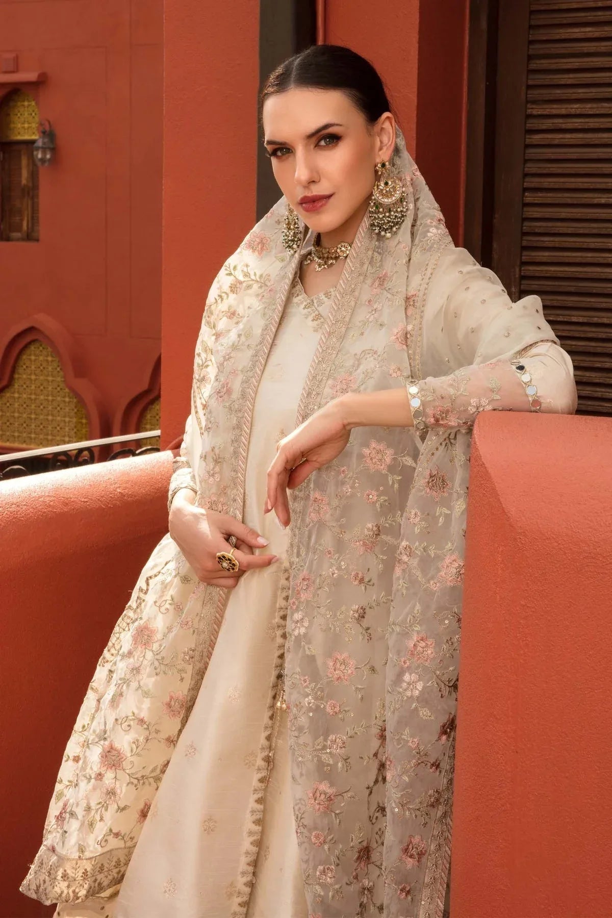 Maria B | Formal Wears | SF-EF23-07R1 - Aqsa Fabrics