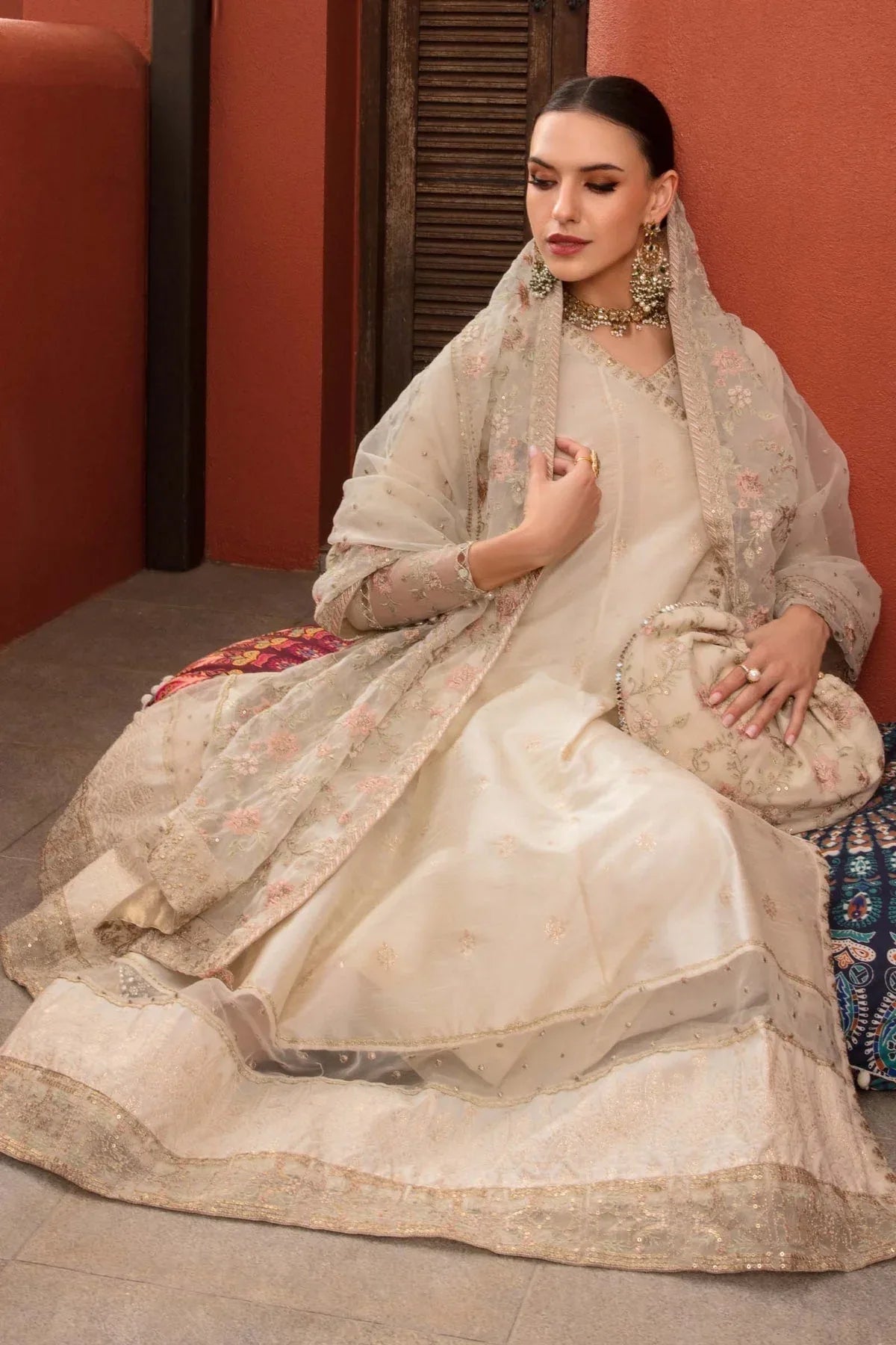 Maria B | Formal Wears | SF-EF23-07R1 - Aqsa Fabrics