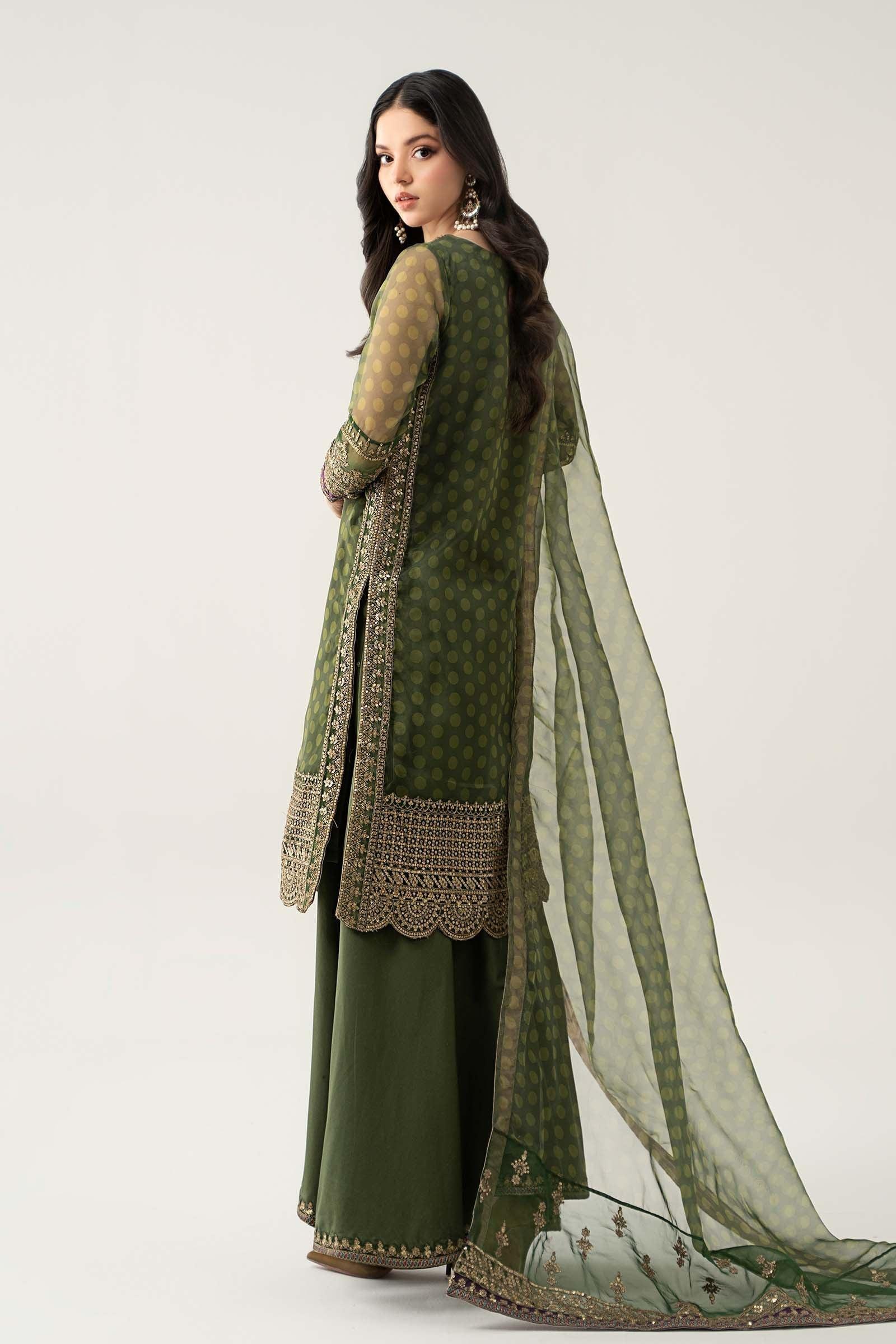 Maria B | Formal Wears | SF-EF23-08R1 - Aqsa Fabrics