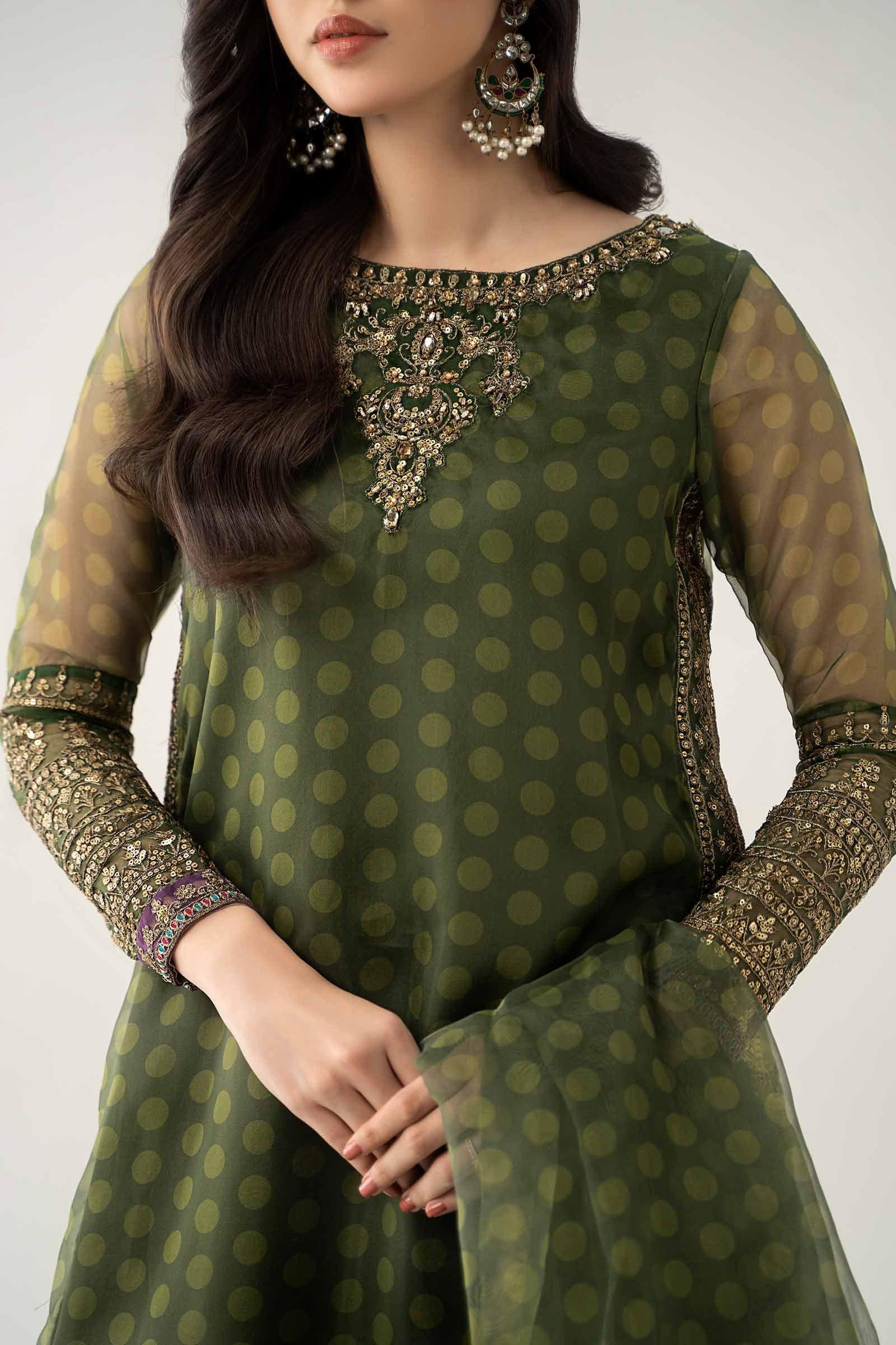 Maria B | Formal Wears | SF-EF23-08R1 - Aqsa Fabrics