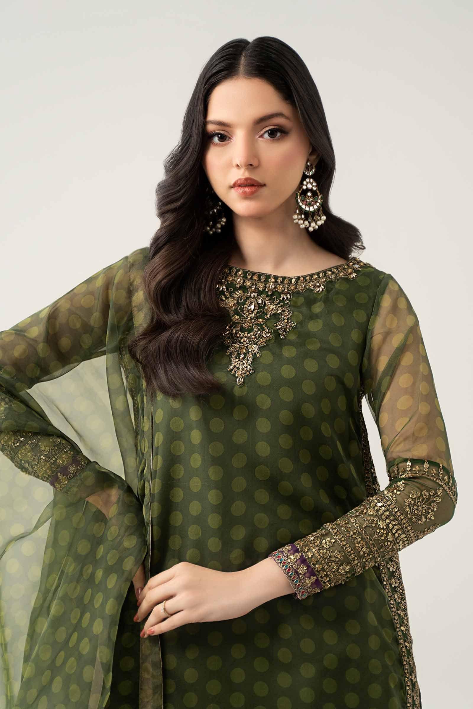 Maria B | Formal Wears | SF-EF23-08R1 - Aqsa Fabrics