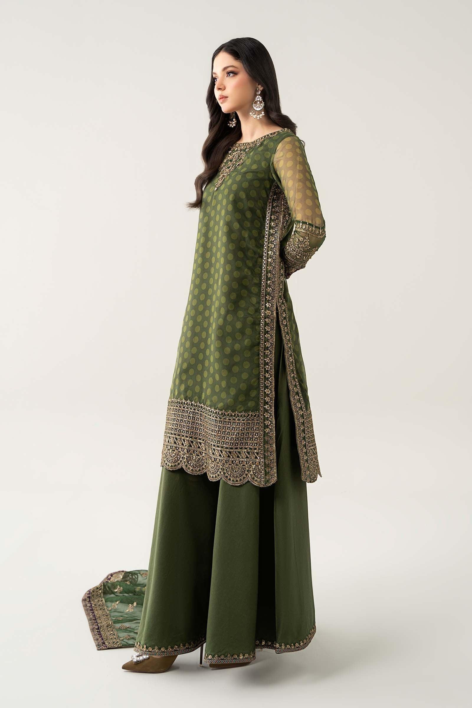 Maria B | Formal Wears | SF-EF23-08R1 - Aqsa Fabrics
