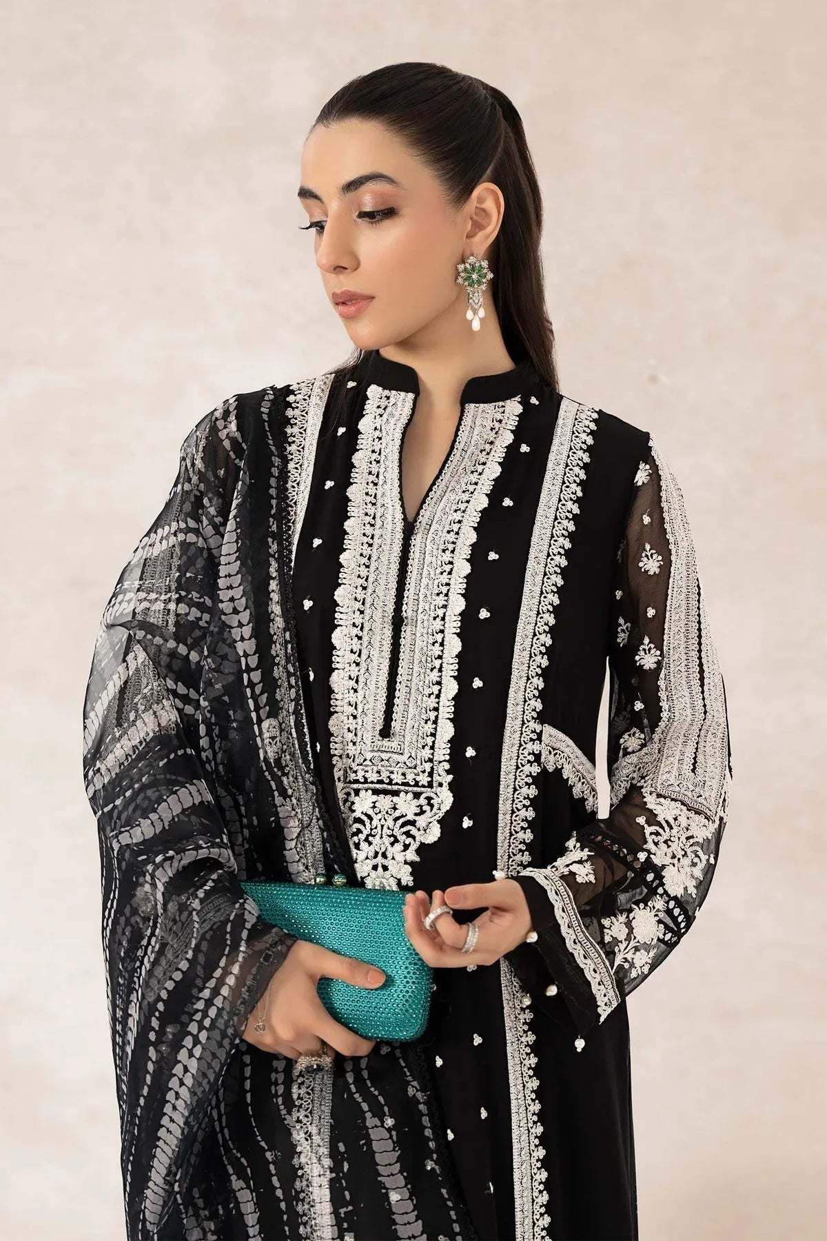 Maria B | Formal Wears | SF-EF23-26R1 - Aqsa Fabrics