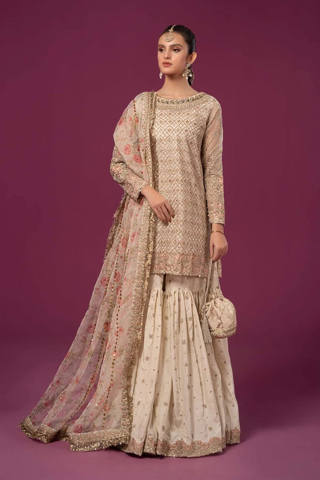 Maria B | Formal Wears | SF-EF24-01 - Aqsa Fabrics