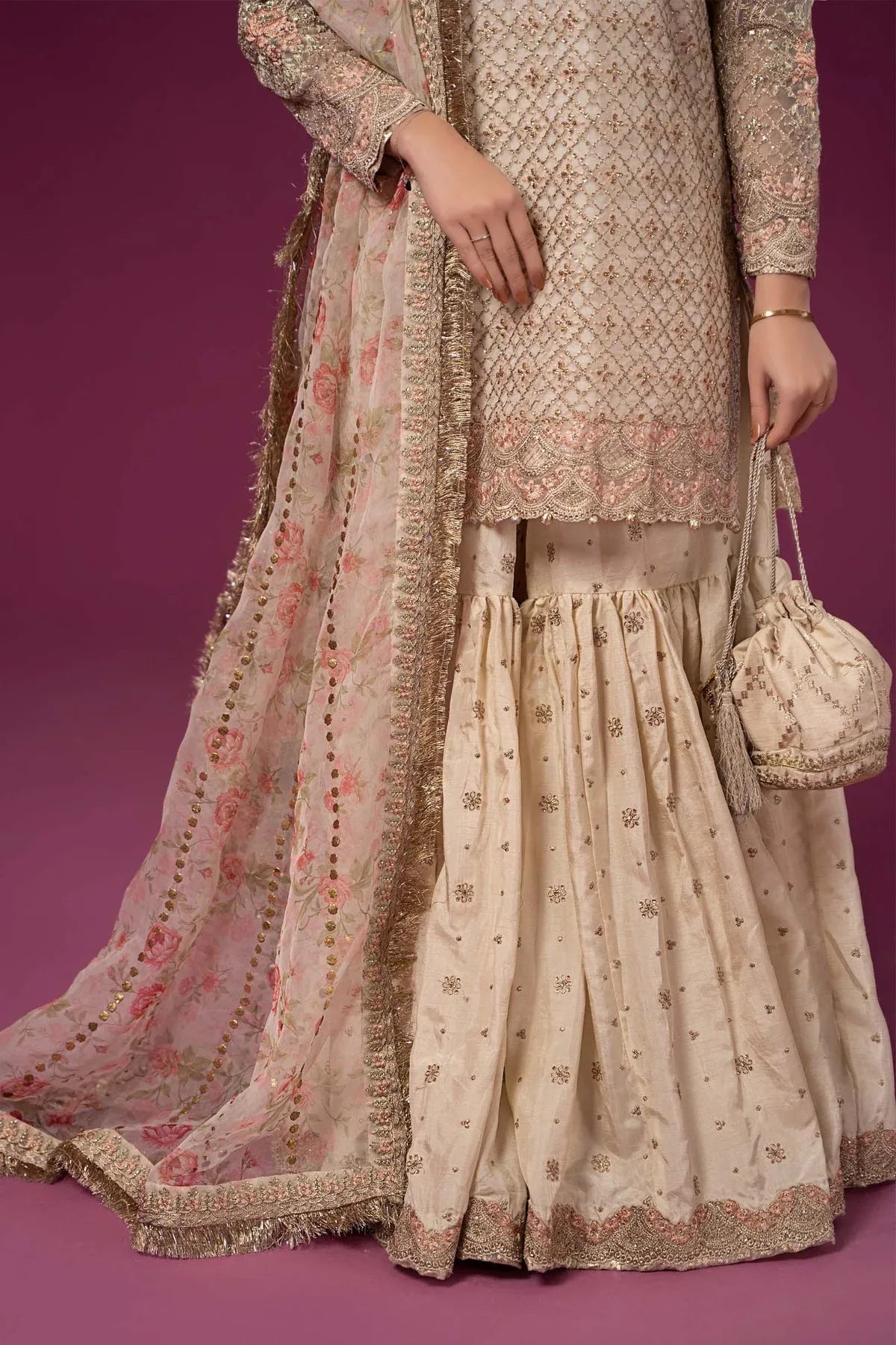 Maria B | Formal Wears | SF-EF24-01 - Aqsa Fabrics