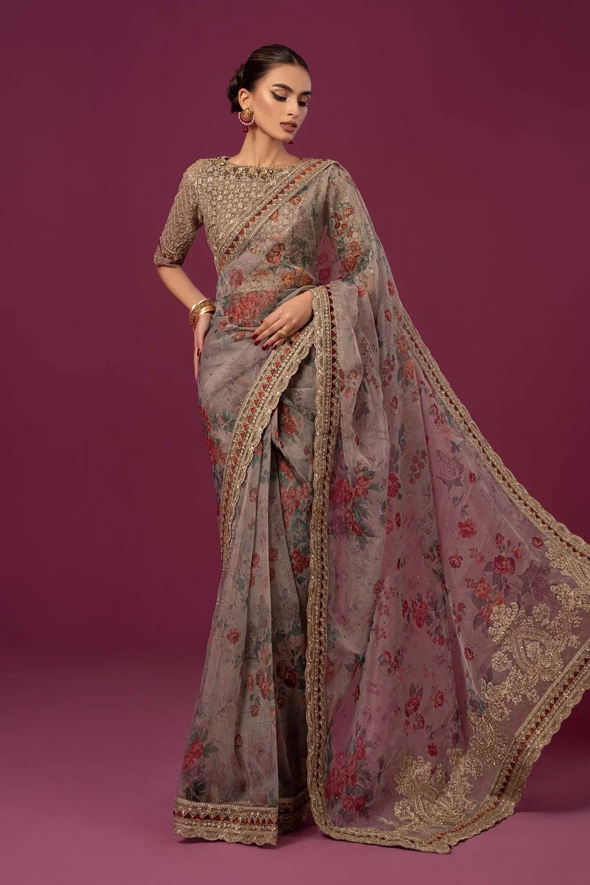Maria B | Formal Wears | SF-EF24-08 - Aqsa Fabrics