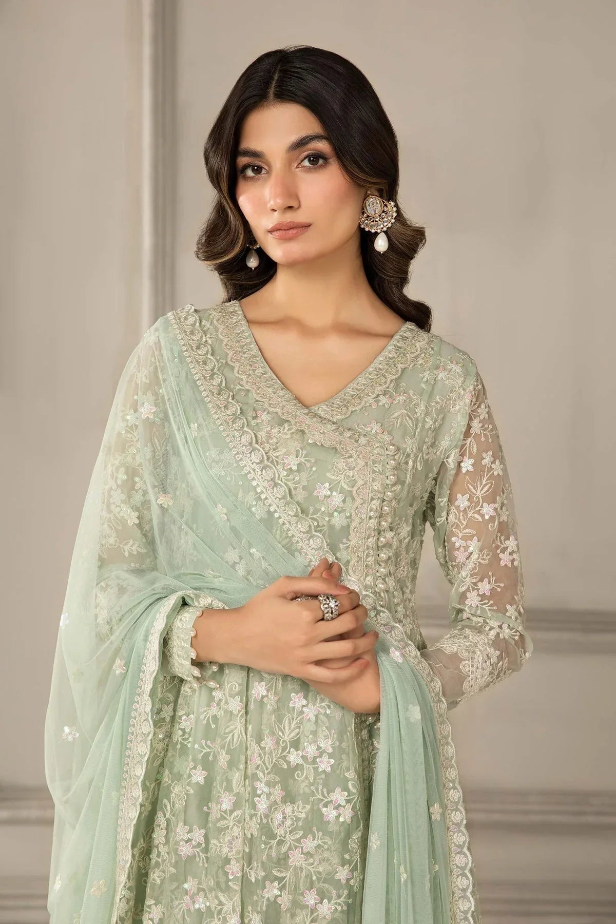 Maria B | Formal Wears | SF-EF24-09 - Aqsa Fabrics