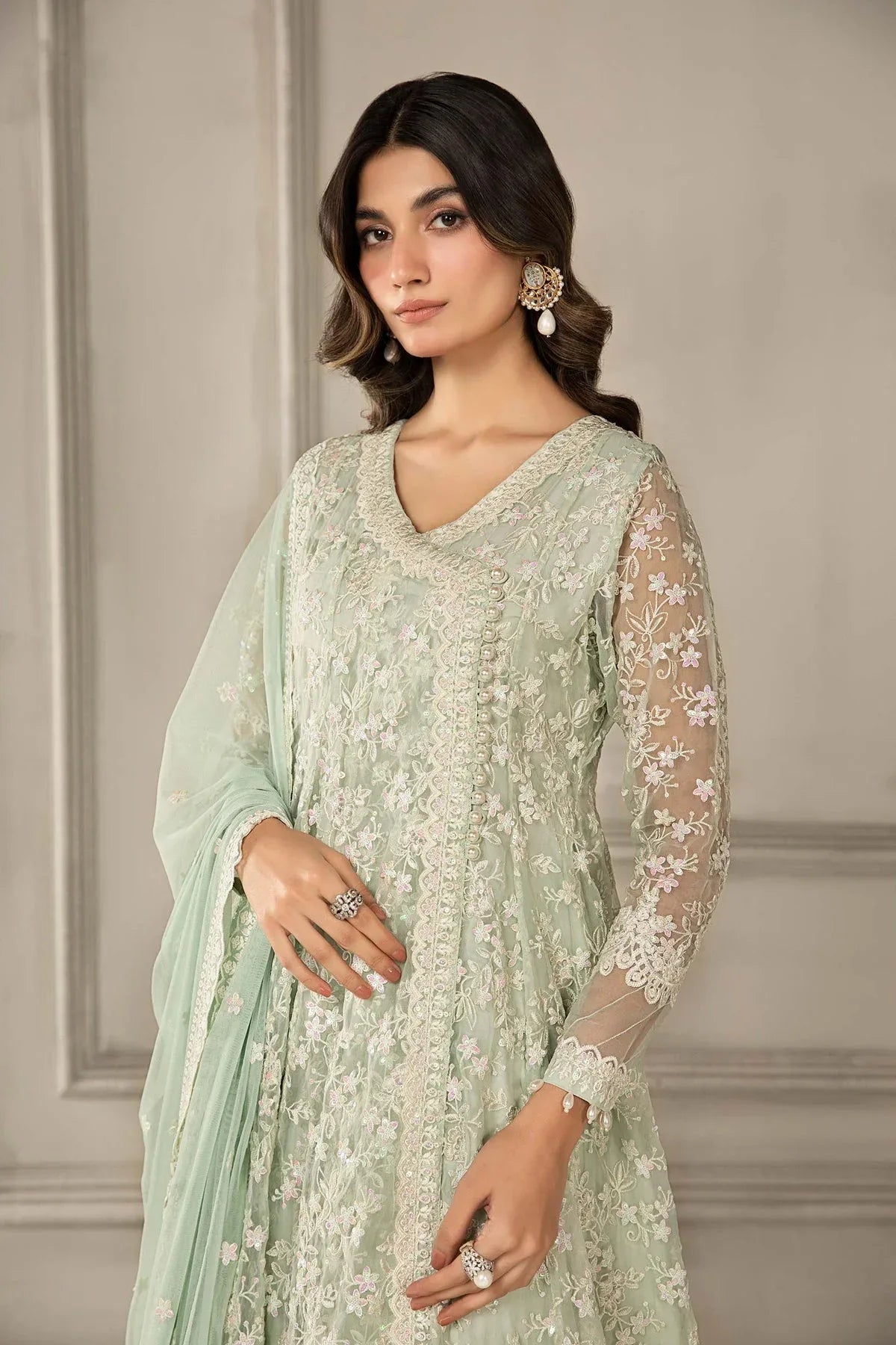 Maria B | Formal Wears | SF-EF24-09 - Aqsa Fabrics