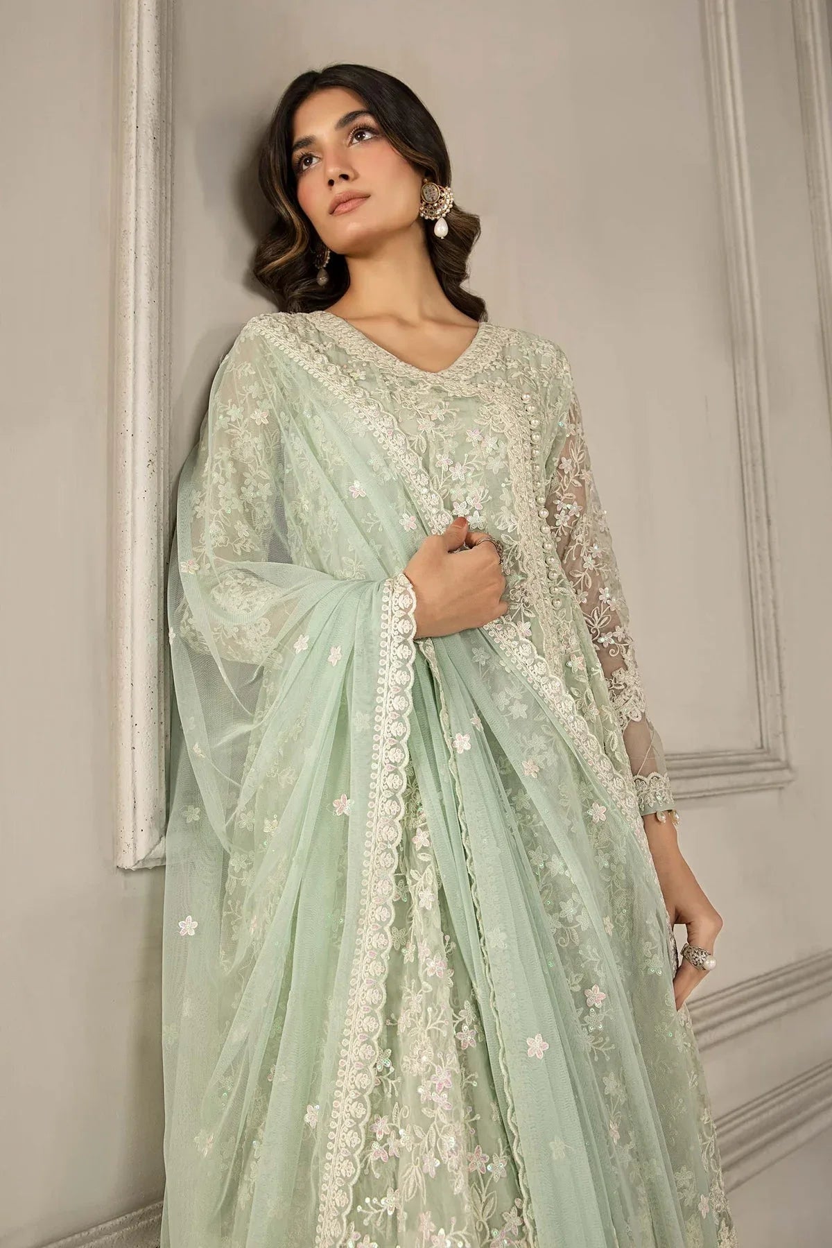 Maria B | Formal Wears | SF-EF24-09 - Aqsa Fabrics