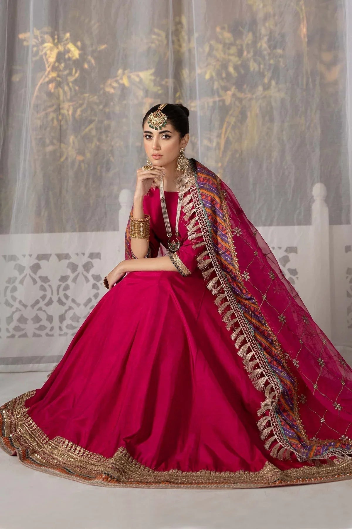 Maria B | Formal Wears | SF-EF24-13 - Aqsa Fabrics