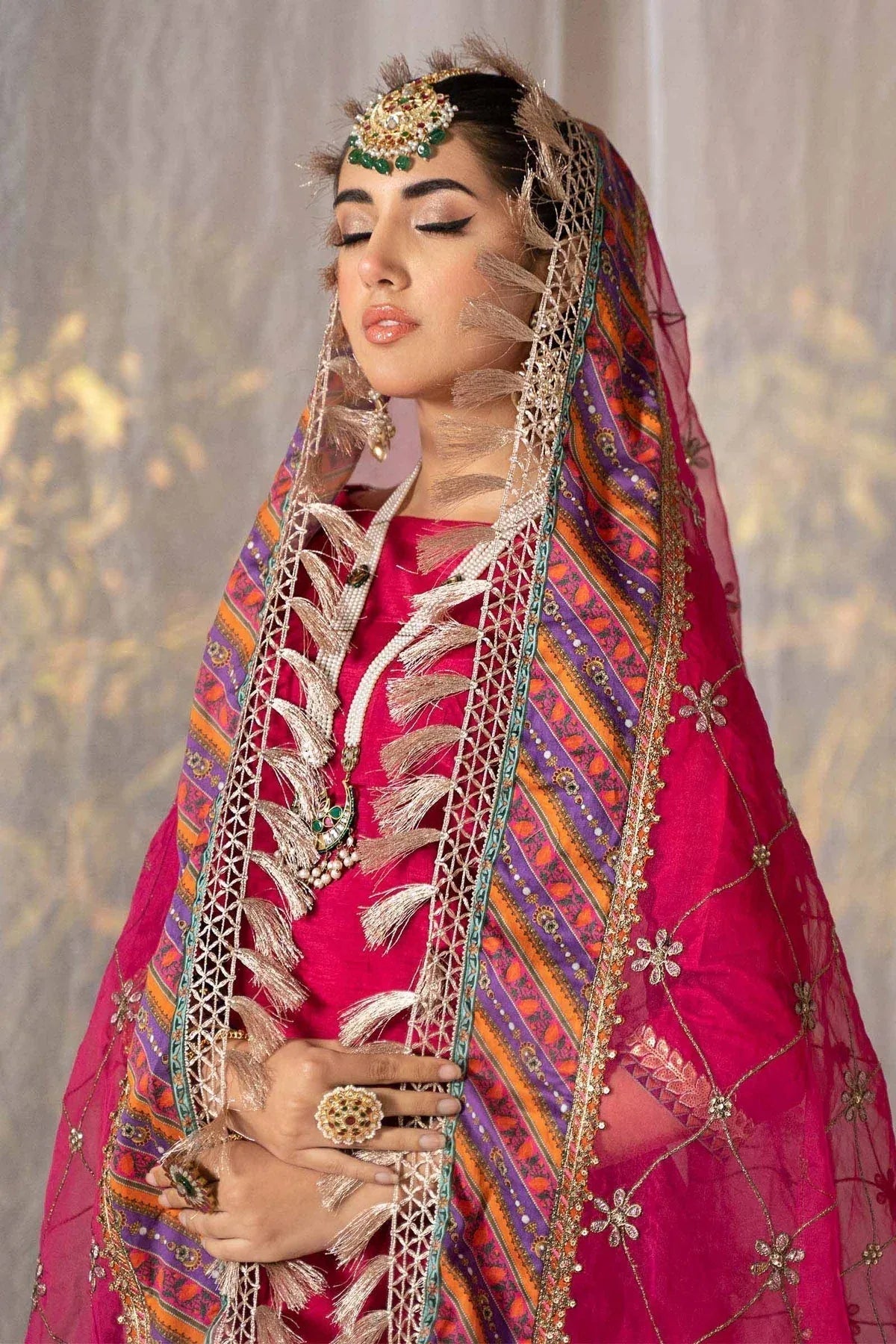 Maria B | Formal Wears | SF-EF24-13 - Aqsa Fabrics