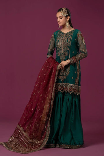 Maria B | Formal Wears | SF-EF24-15 - Aqsa Fabrics