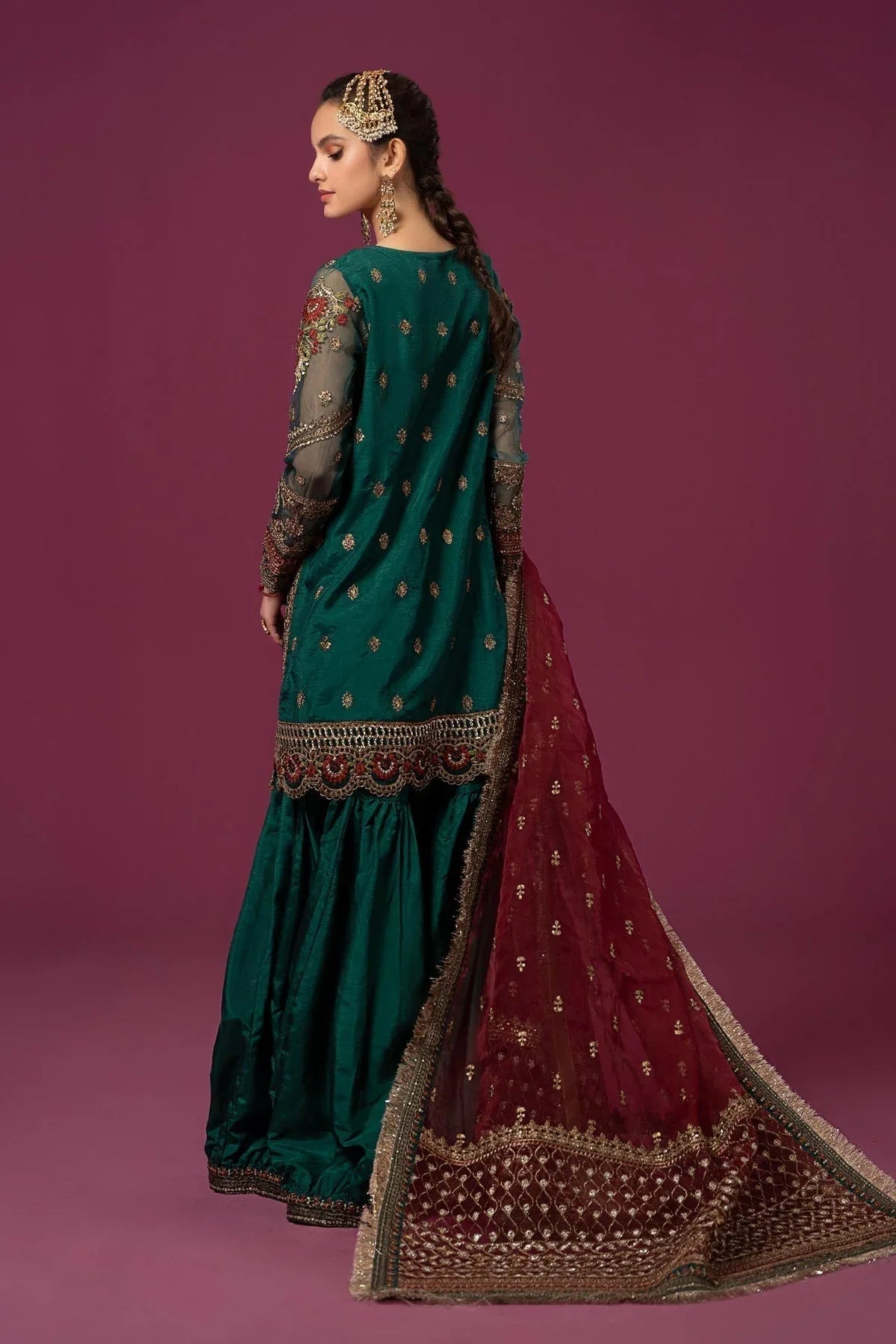 Maria B | Formal Wears | SF-EF24-15 - Aqsa Fabrics